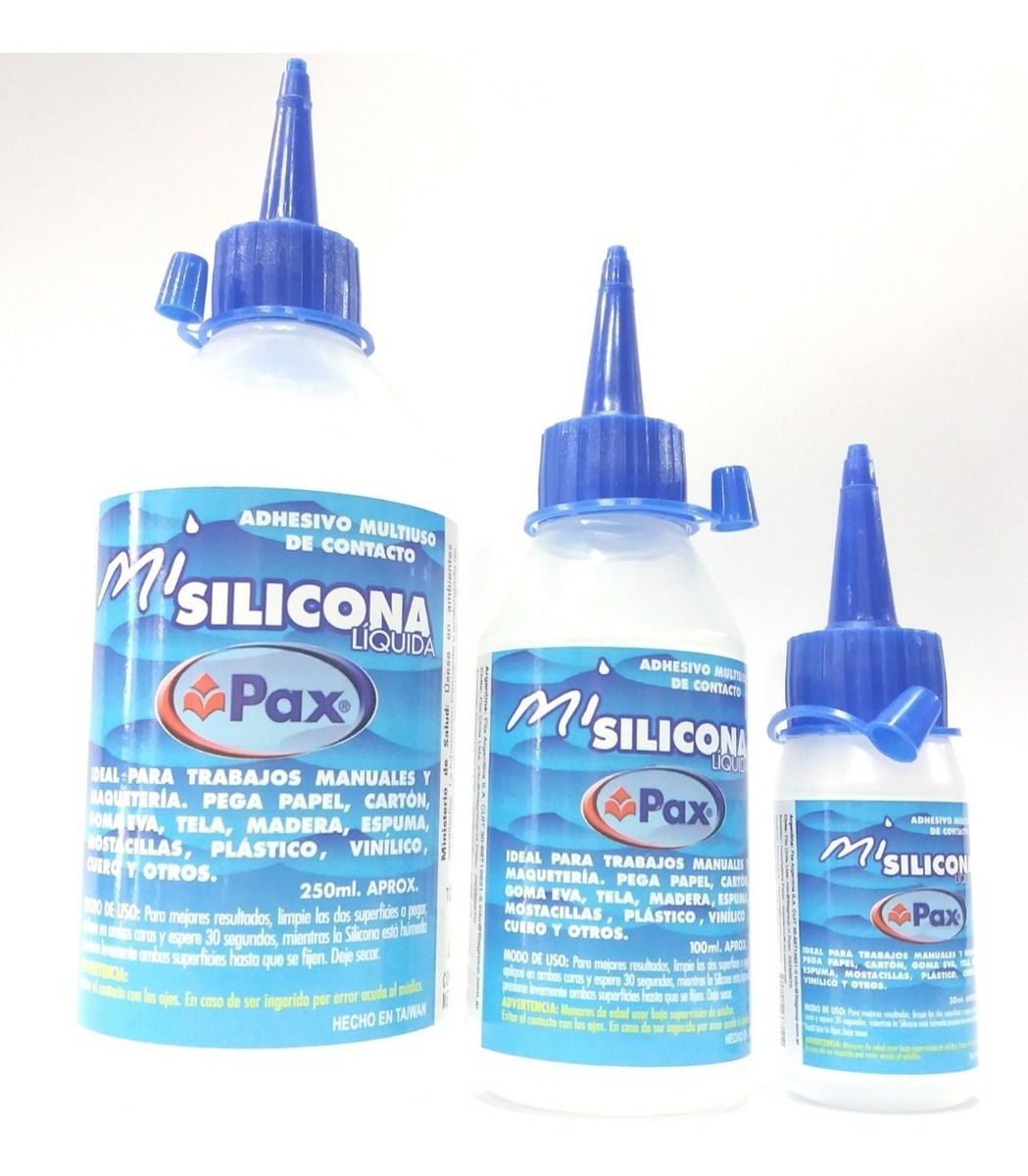 Adhesivo Pax Silicona Liquida Transparente 100 Ml