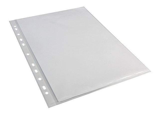 Folio Luma Transparente A4 80 Mic Super X Unidad