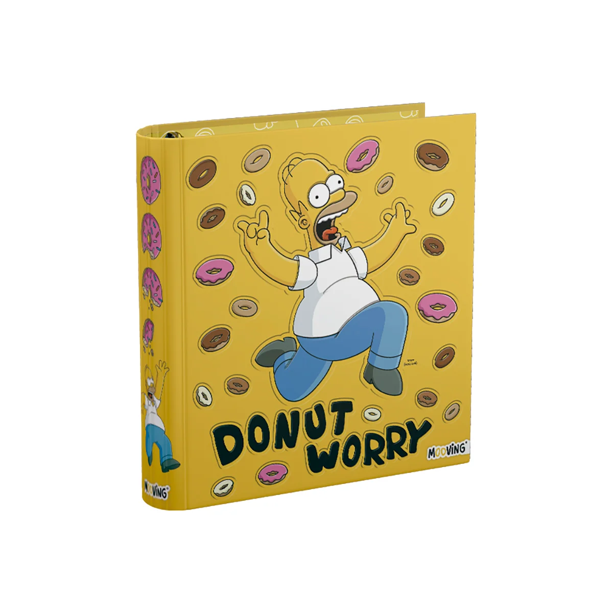 Carpeta Mooving 3 X 40 Mm. Simpsons