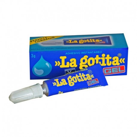 Adhesivo Instantaneo La Gotita Gel 3 Gramos