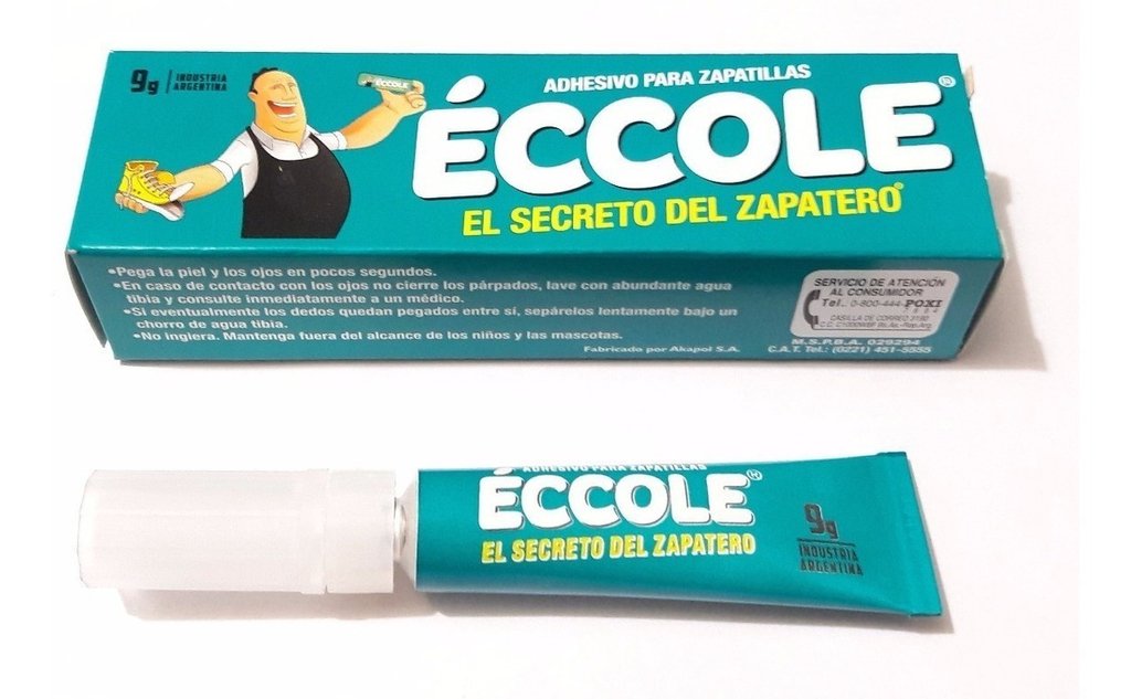 Adhesivo Eccole 9 Gramos Transparente