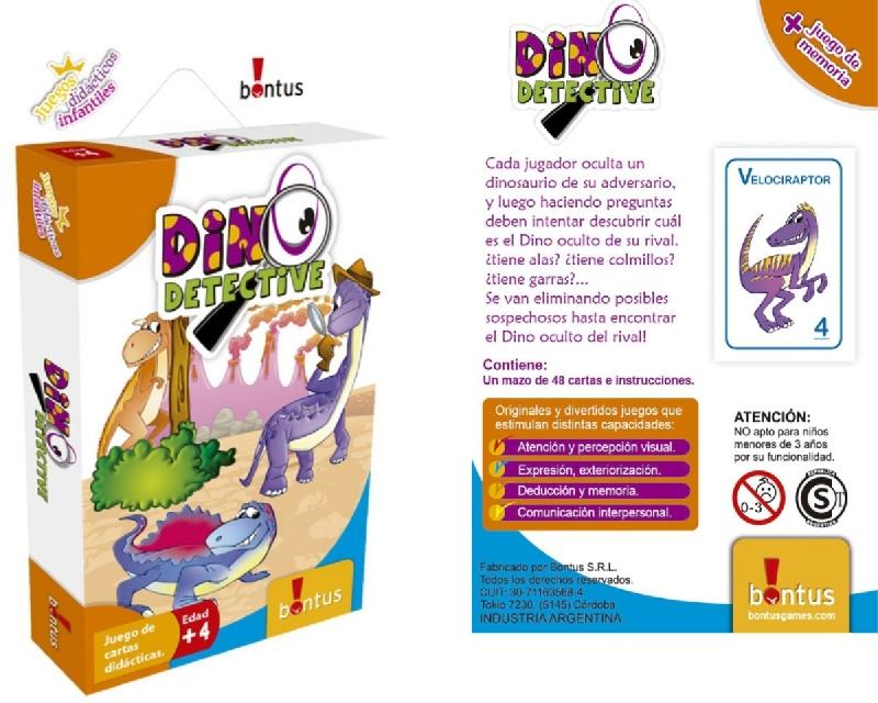 Juegos Didacticos Infantiles Bontus Dino Detective