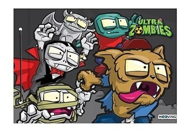 Carpeta Nº 5 Cartoné Ultra Zombies