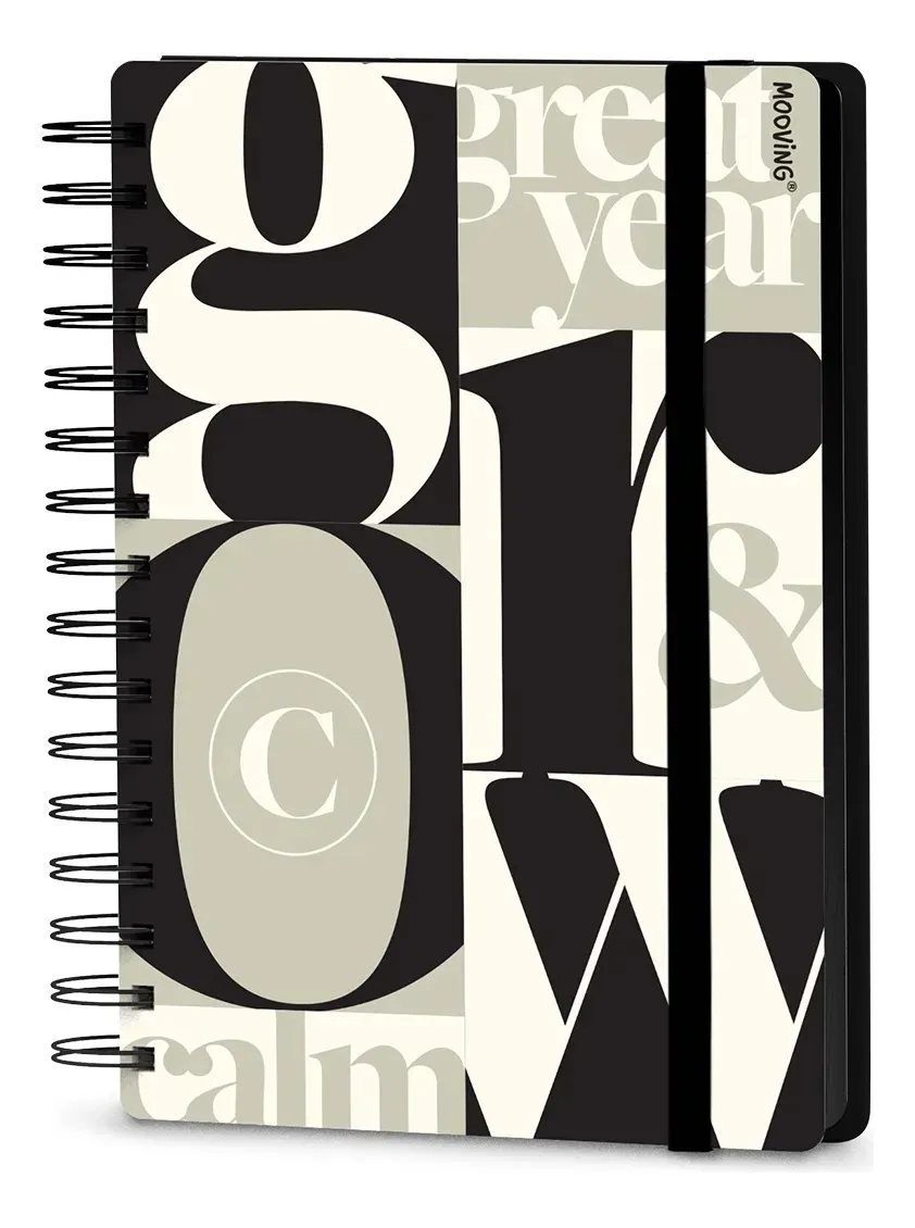 Agenda Mooving Urban C/esp. S/ Vista 15 X 21 Cm (1404240)