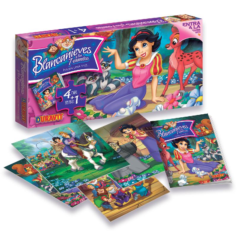 4 En Uno Caja Blancanieves