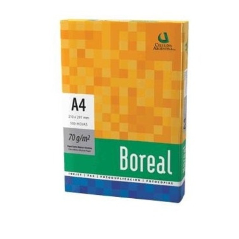 Resma A4 Boreal 70 Grs