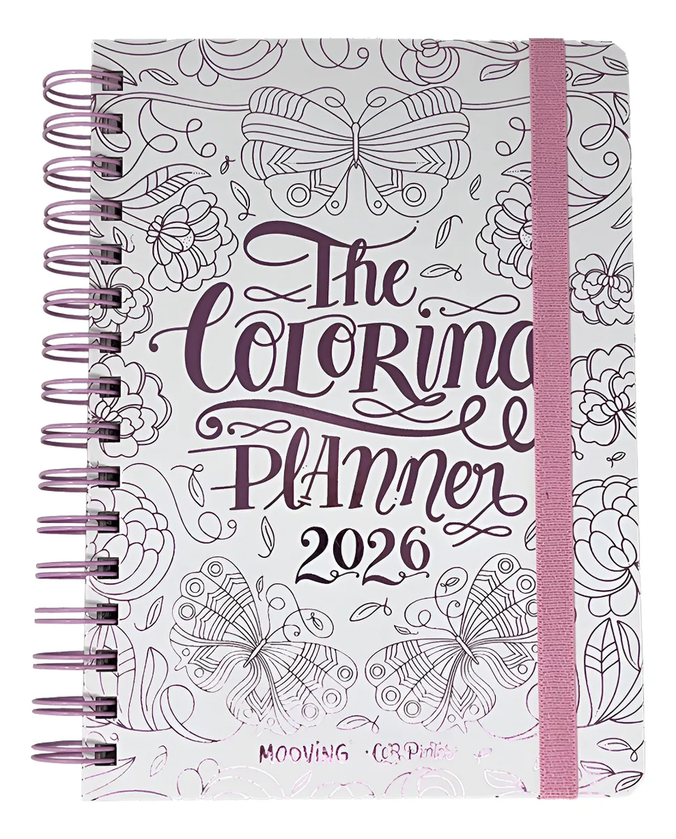Agenda Mooving Coloring Planner C/esp. S/ Vista 15 X 21 Cm (1404178)