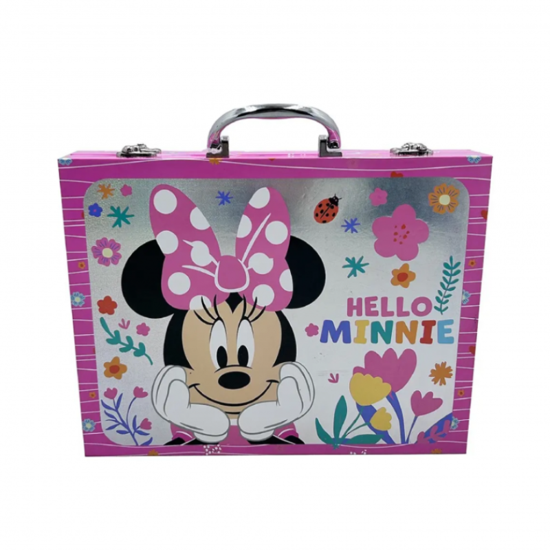 Maletin De Arte Cresko Minnie X 53 Pzas. (km383)