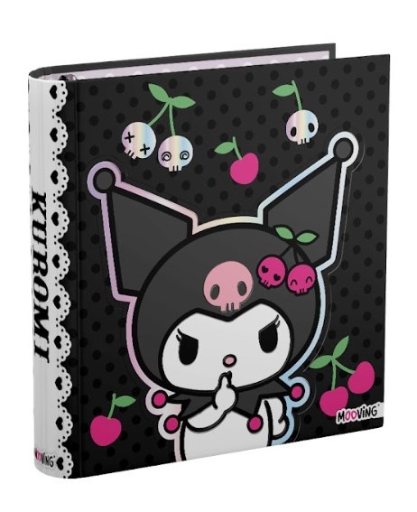 Carpeta Mooving 3 X 40 Mm. Kuromi