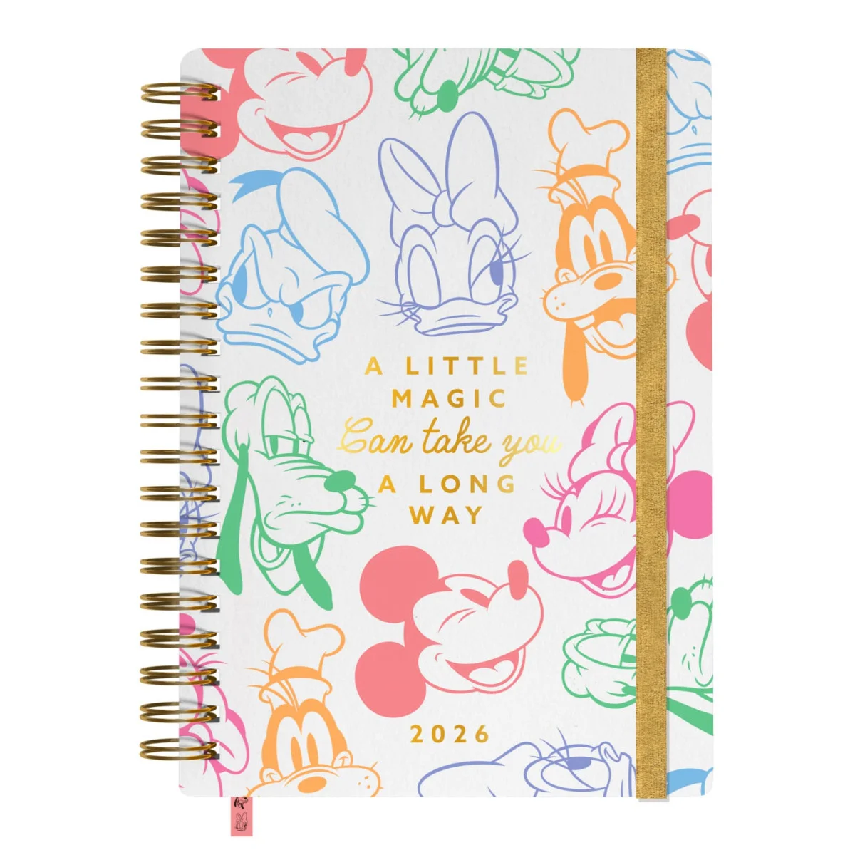 Agenda Mooving Mickey & Friends C/esp. Diaria 14 X 20 Cm. (1418253)
