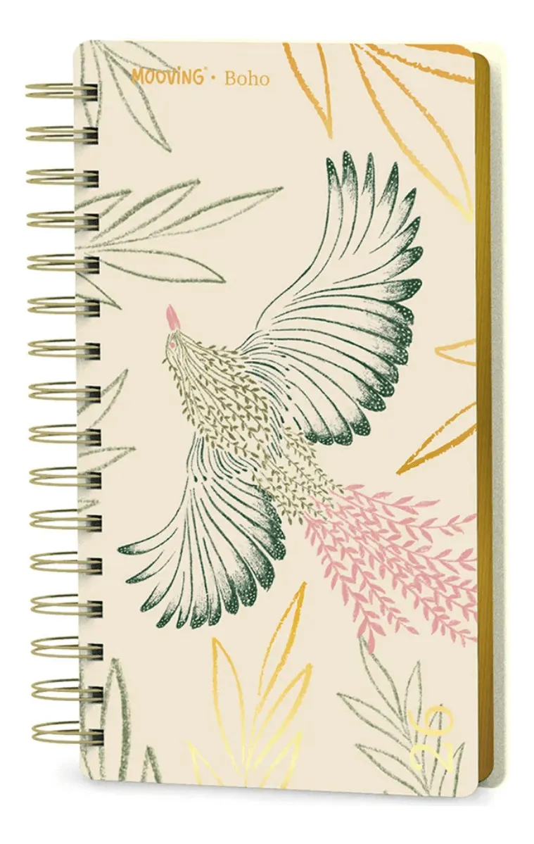 Agenda Mooving Pocket Boho C/esp. S/vista