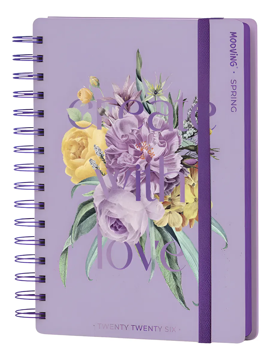 Agenda Mooving Spring C/esp. Diaria 15 X 21 Cm (1405128)