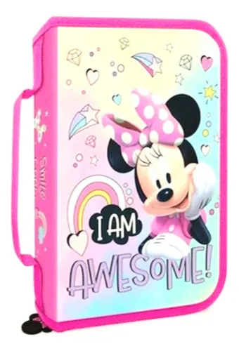 Canopla  De 1 Piso Textil Minnie