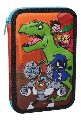 Canopla Mooving De 1 Piso Textil Teen Titans Go