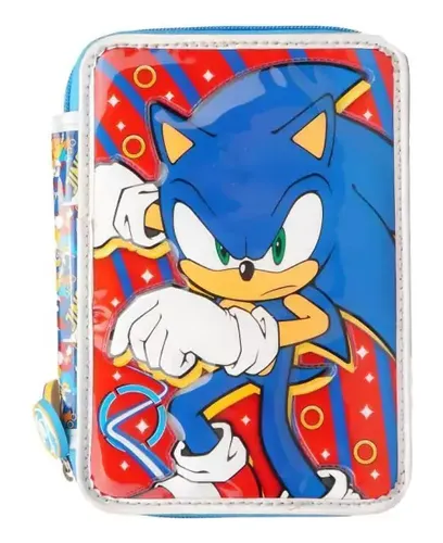 Canopla Cresko De 2 Pisos Pvc Sonic Team (so220) + Utiles