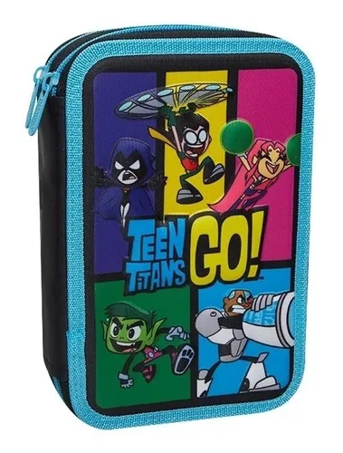 Canopla Mooving De 2 Pisos Textil Teen Titans Go