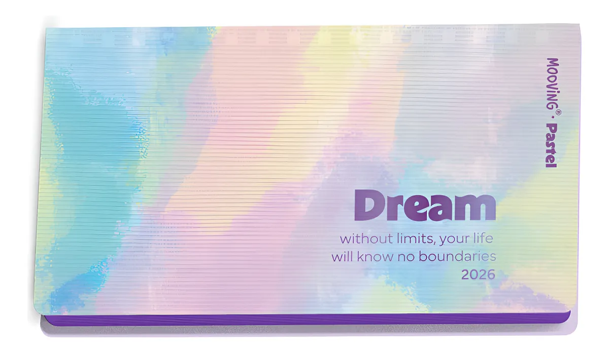 Agenda Mooving Pocket Pastel S/vista