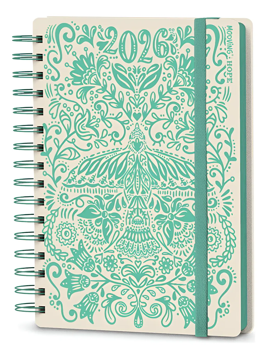 Agenda Mooving Hope C/esp. Diaria 15 X 21 Cm (1405103)