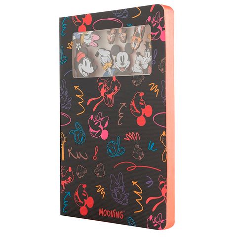 Cuaderno Mooving 1260253 A5 Mickey And Friends Magic Layers