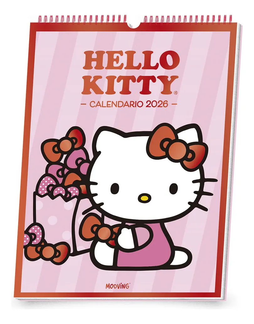 Calendario Mooving Hello Kitty 30 X 40 Cm. (1419165)