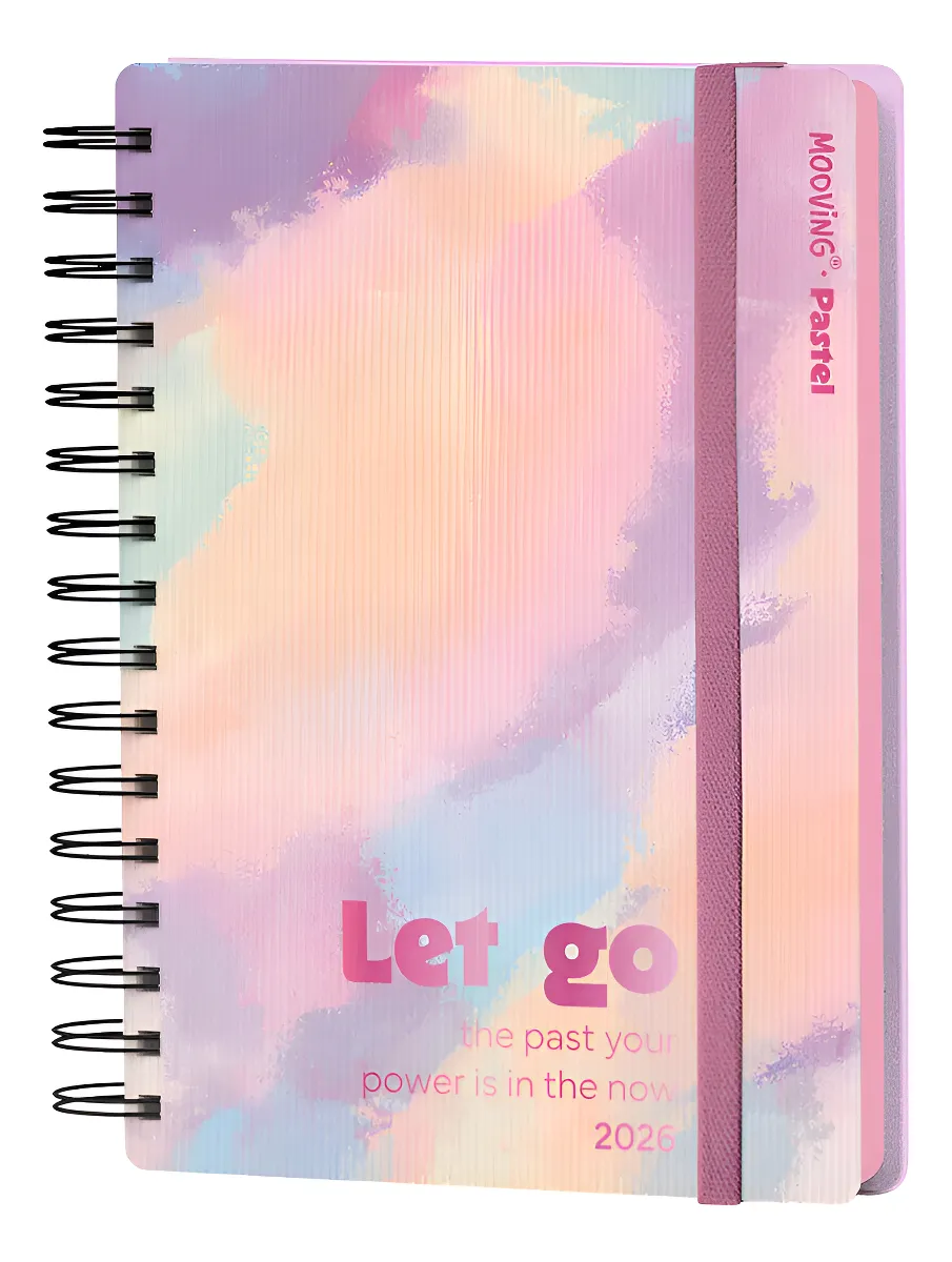 Agenda Mooving Pastel C/esp. Diaria 15 X 21 Cm (1405210)