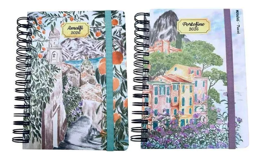 Agenda Mooving Travel C/esp. Diaria 15 X 21 Cm