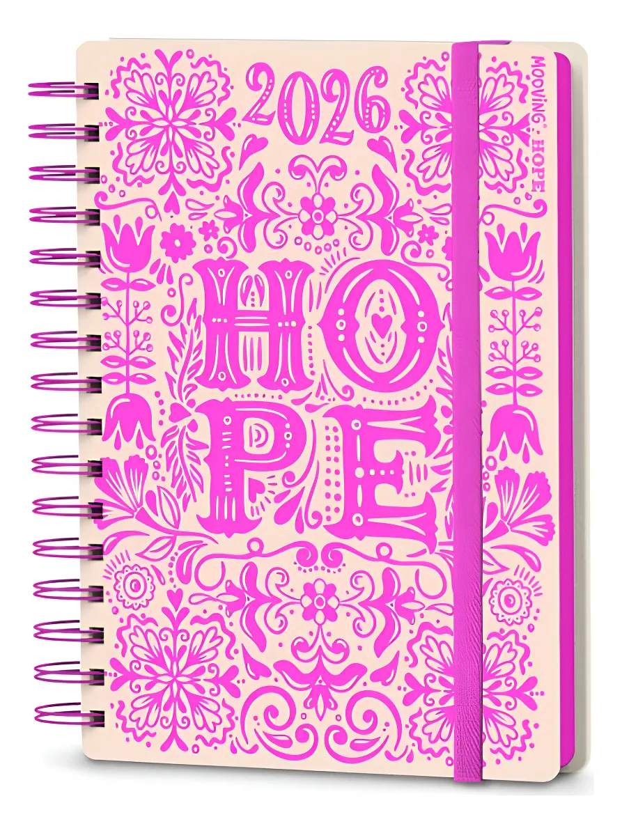 Agenda Mooving Hope C/esp. S/ Vista 15 X 21 Cm (1404103)