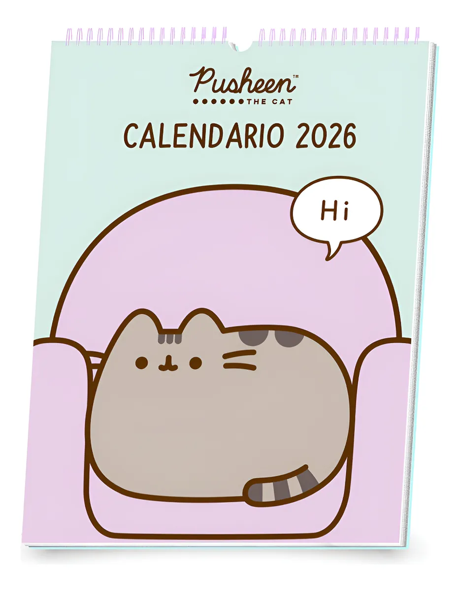 Calendario Mooving Pusheen 30 X 40 Cm. (1419207)